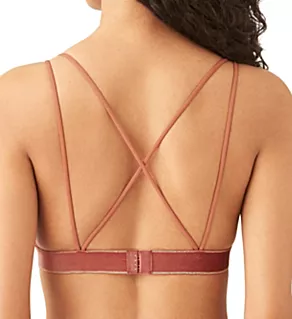 Lace Encounter Bralette Marsala M