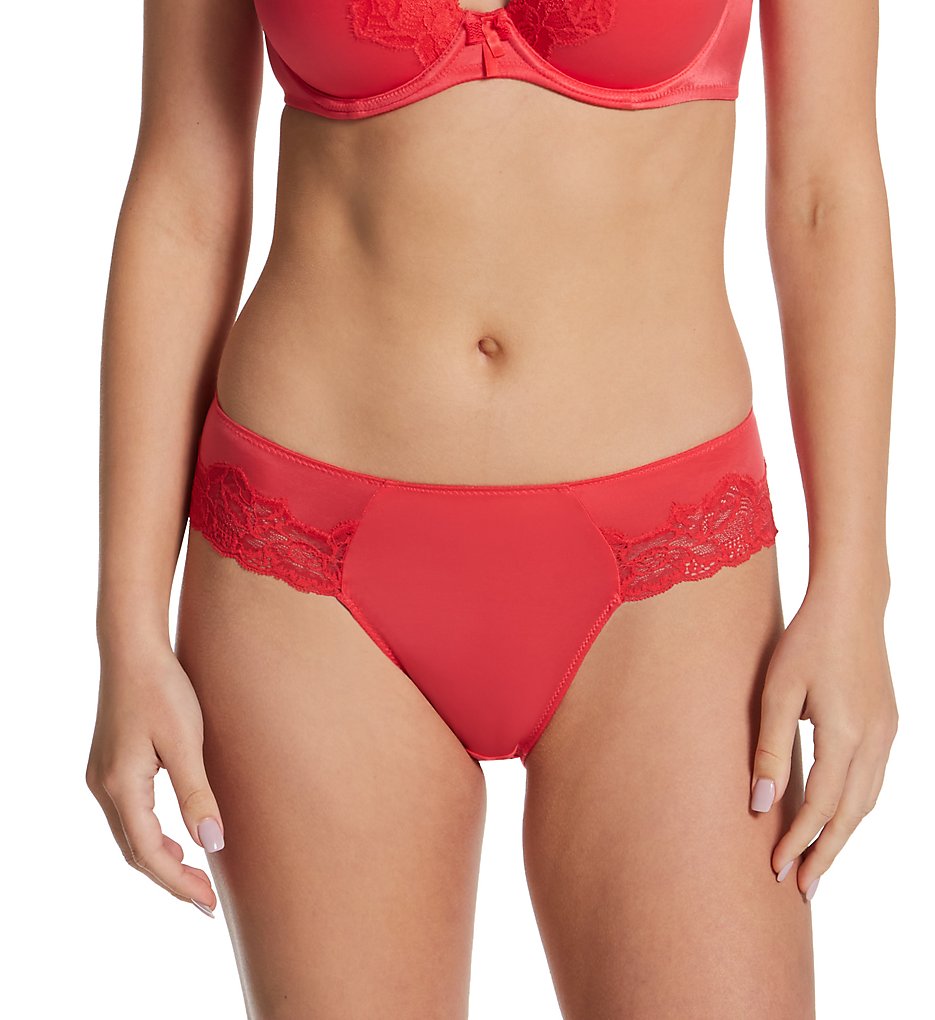 Always Composed Hi Leg Brief Panty Hibiscus M by b.tempt'd by Wacoal