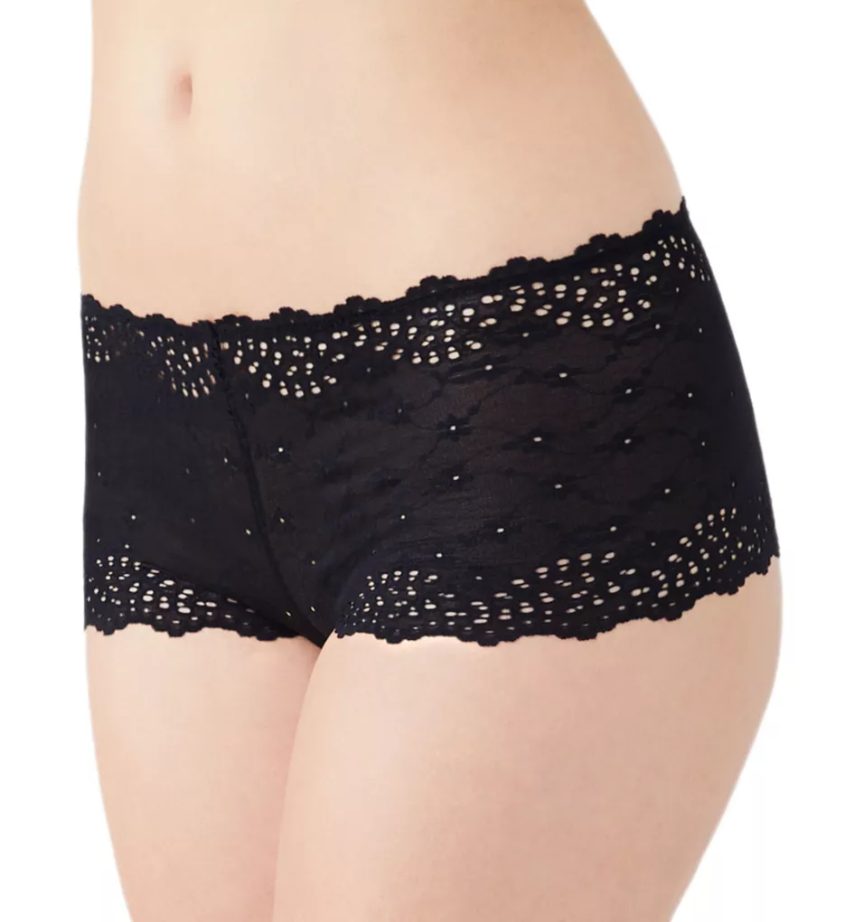 Inspired Eyelet Boyshort Panty Night XL