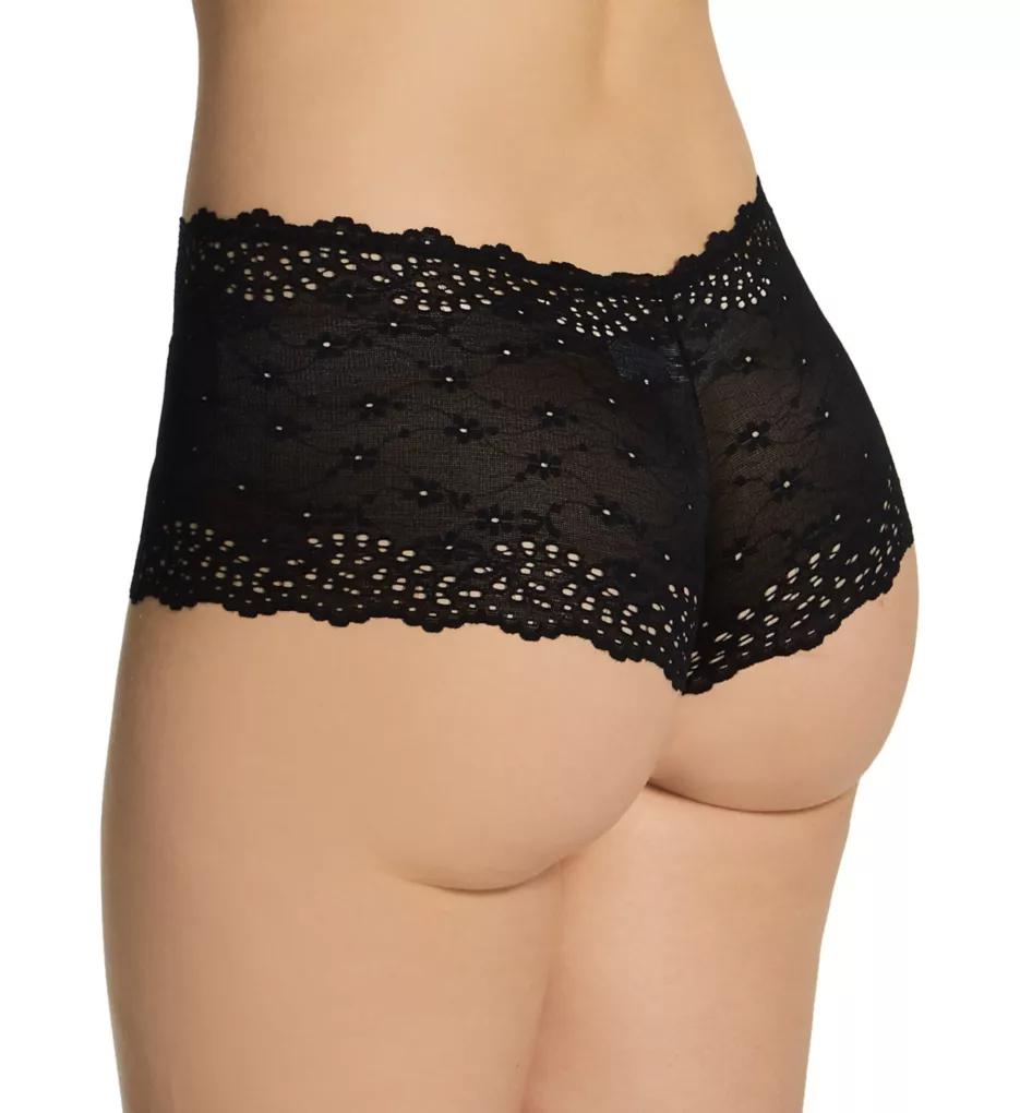 Inspired Eyelet Boyshort Panty Night XL