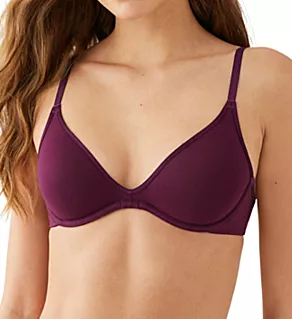 Cotton to a Tee Scoop Underwire Bra Potent Purple 32D