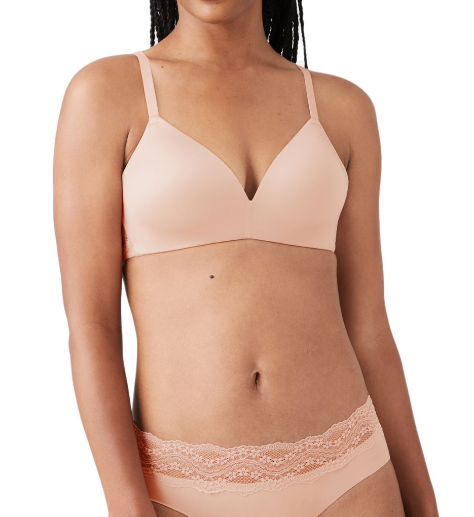 b.tempt'd by Wacoal Women's Future Foundation Lace Wirefree Bra, Rose  Smoke, 32B at  Women's Clothing store