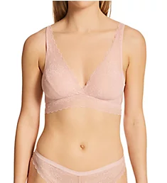 No Strings Attached Bralette Blush Pink S