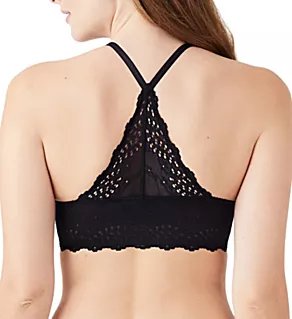 Inspired Eyelet Front Close T-Shirt Bra Night 32D