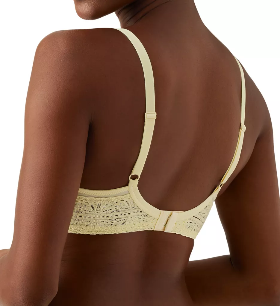 Future Foundation with Lace Contour Bra Pastel Yellow 34A
