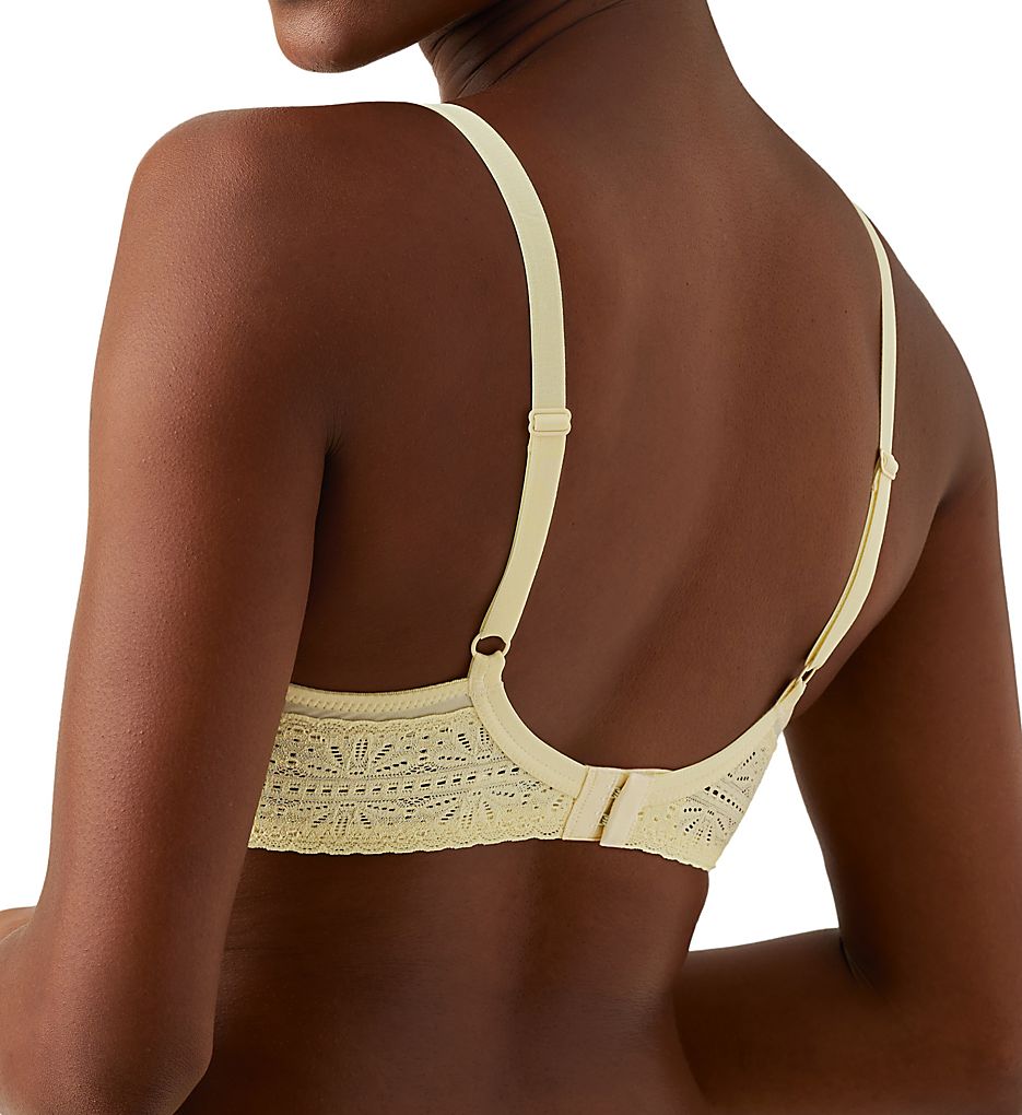 Soutien-gorge Balconnet B.tempt'd By Wacoal - Taille 36D, Violet à Motifs Floraux, Neuf Avec étiquettes