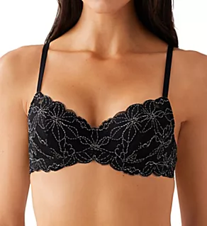 Feeling Famous Balconette Contour Underwire Bra Night/Angel Wing 34A