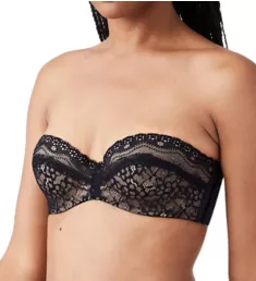 b.enticing Strapless Bra Night Black 34C