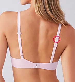 Back view of Future Foundation Wire Free Contour Bra MARY ROSE 34C