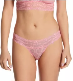 Lace Kiss Thong Sea Pink L