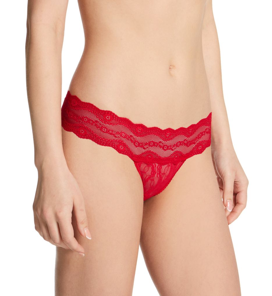 B.tempt'd by Wacoal Women's 3-Pk. Lace Kiss Thong Underwear 970582