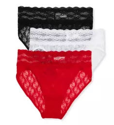 Lace Kiss Hi-Leg Panty - 3 Pack