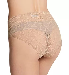 Lace Kiss Hi-Leg Panty - 3 Pack Black/Nude Light/Nude S