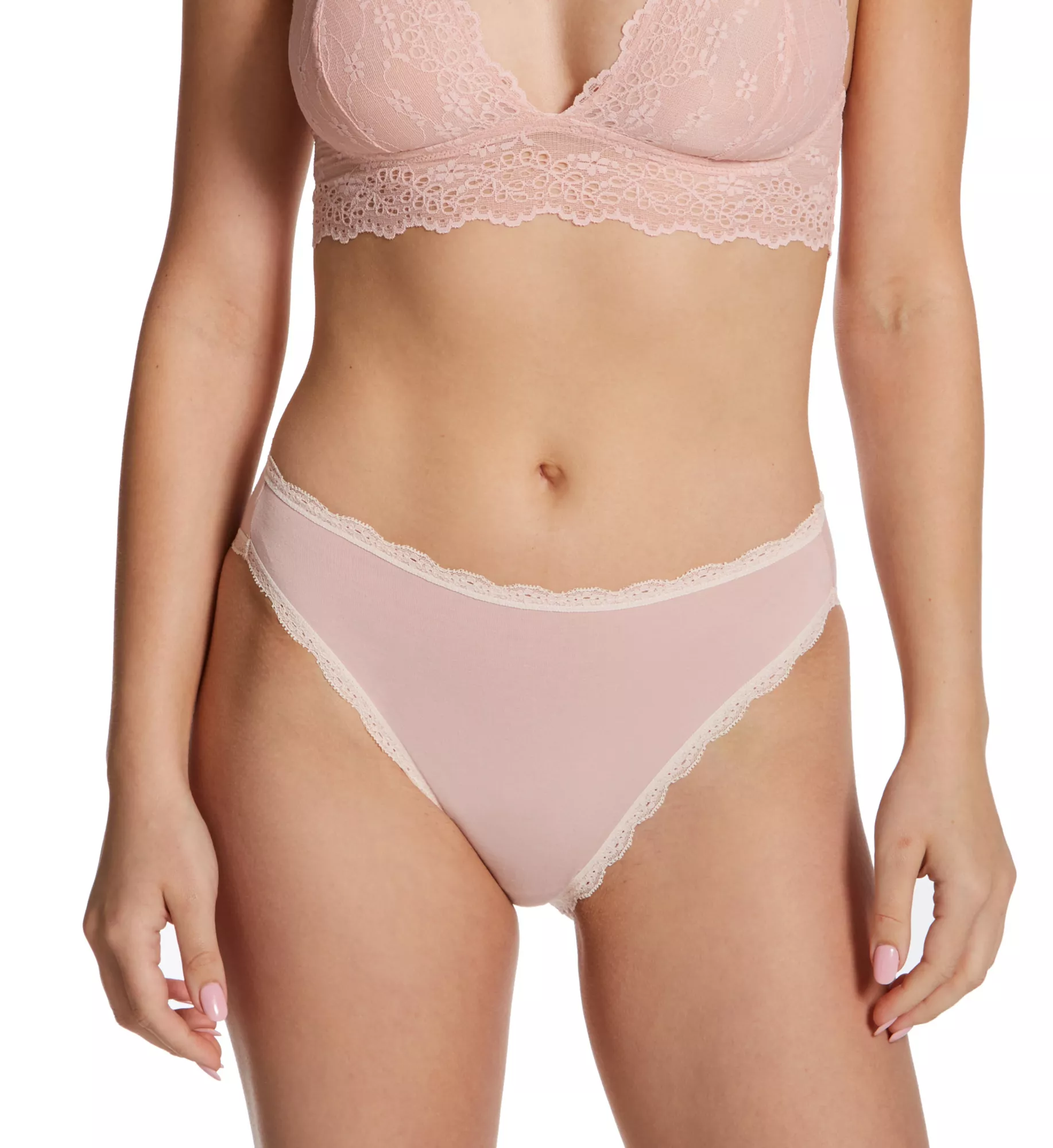 Wacoal B.tempt'd By 3pk Inspired Eyelet Thong In Black