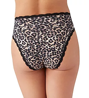 Inspired Eyelet Hi Leg Panty Wild Thing M