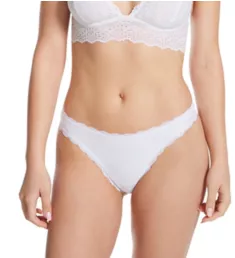 Inspired Eyelet Thong Panty White S