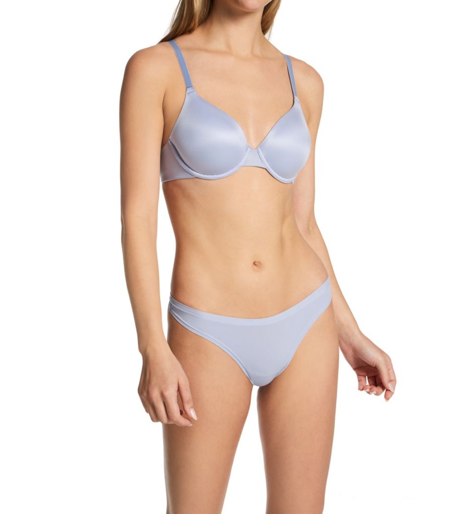 b.tempt'd by Wacoal Future Foundation Thong Panty Dream Blue/Grey Camouf L  - Image 4