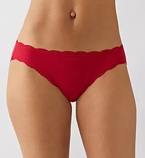 Inspired Eyelet Bikini Panty Chili Pepper Red S