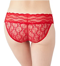 Lace Kiss Bikini Panty Crimson Red S