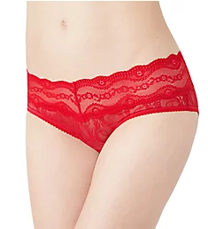 Lace Kiss Hipster Panty Crimson Red S