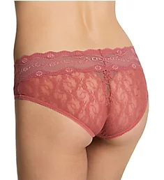 Lace Kiss Hipster Panty Slate Rose S