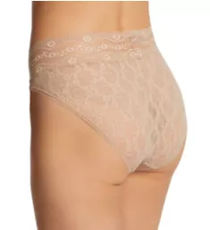 Lace Kiss Hi Leg Brief Panty Au Natural S