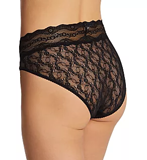 Lace Kiss Hi Leg Brief Panty Night S