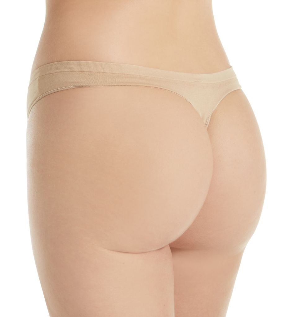 b.tempt'd by Wacoal Comfort Intended Thong Panty Au Natural XL  - Image 2