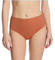 b.bare Hi Waist Thong Panty Copper Brown S