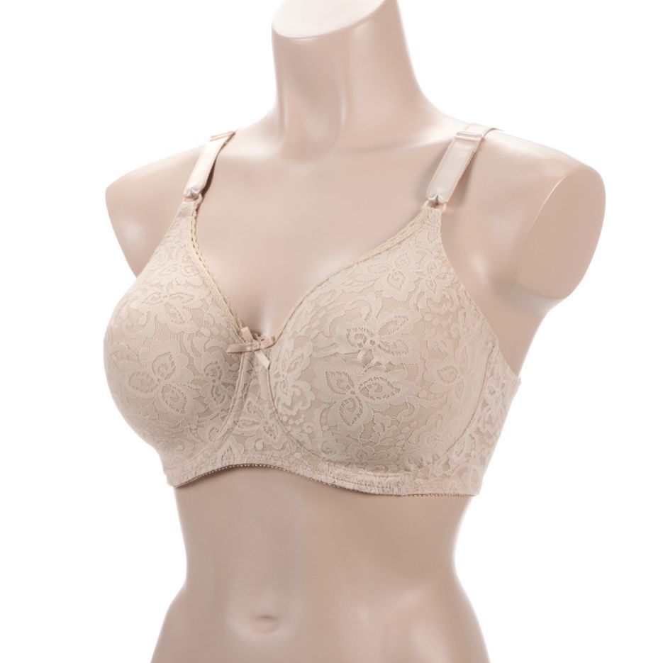 Bali Lace 'n Smooth Underwire Bra Womens Seamless Full Coverage