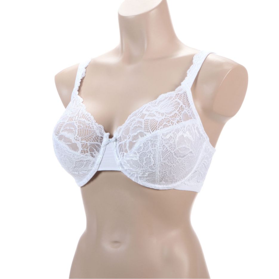 Bali Lace Desire Underwire (6543) White, 42DD at  Women's Clothing  store