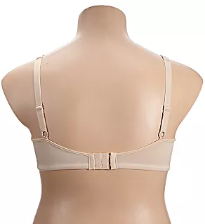 Lilyette Plunge Into Comfort Keyhole Minimizer Bra Champagne Shimmer 36DDD