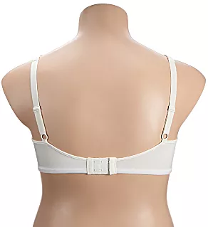 Lilyette Plunge Into Comfort Keyhole Minimizer Bra Pearl 40C