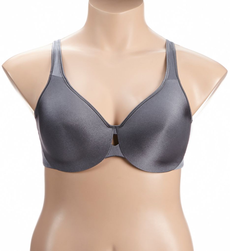 Bali Lilyette Plunge Into Comfort Keyhole Minimizer Bra Silver Lining 40C  - Image 1
