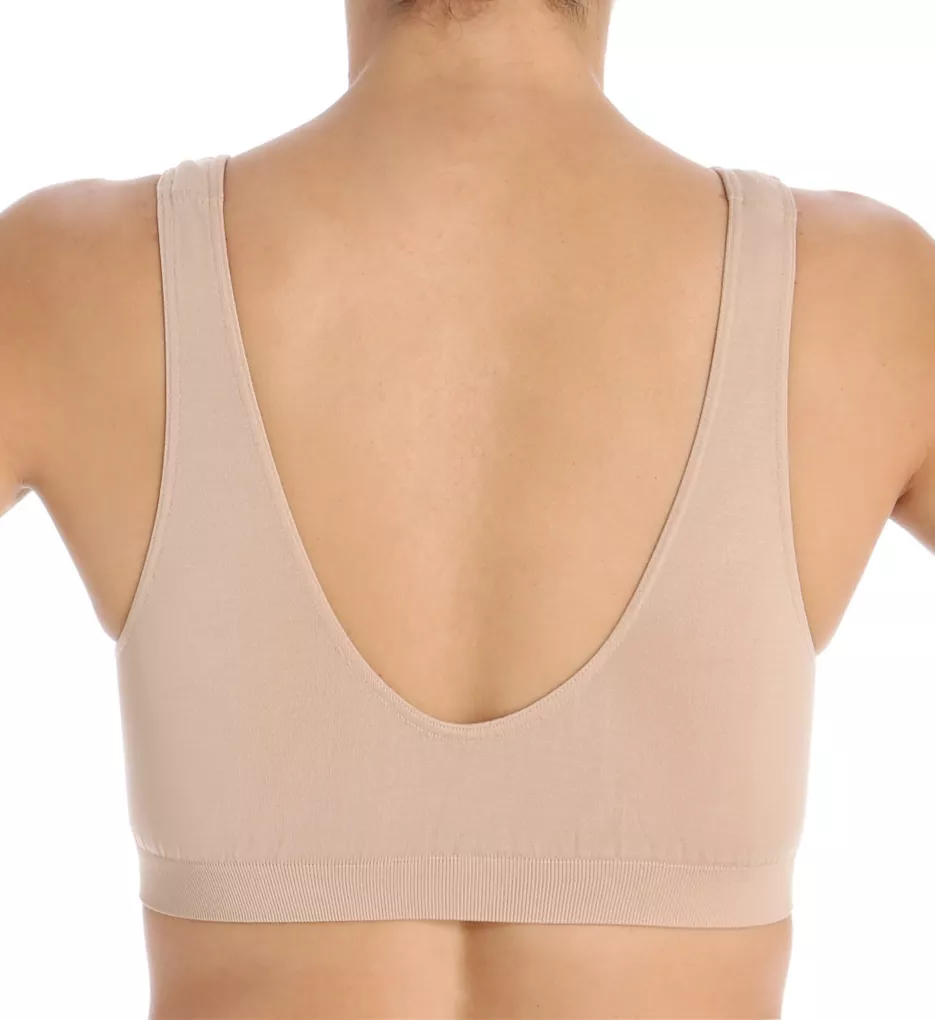 Comfort Revolution Microfiber Crop Bra - 2 Pack