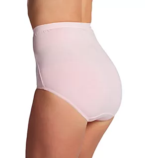 Full-Cut-Fit Stretch Cotton Brief Panty Silken Pink 10