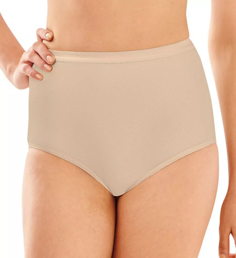 Bali Full-Cut-Fit Cotton Brief Panties - 3 Pack 2324PK - Image 1