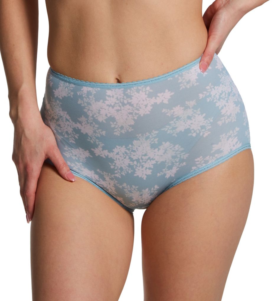 BALI SKIMP SKAMP Brief Panty Blue 2633 M6 Full Coverage Center Back Seam  Granny $8.99 - PicClick