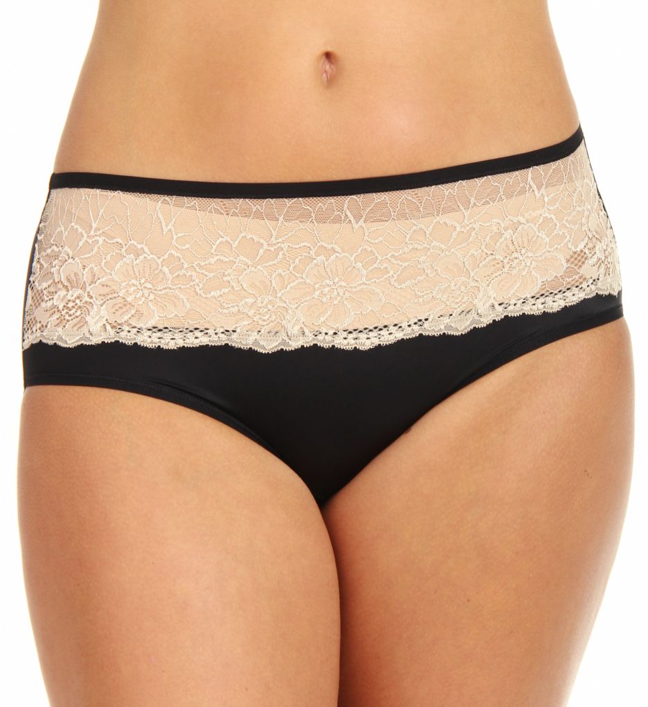 Comfort Indulgence Satin Modern Hipster Panty-fs