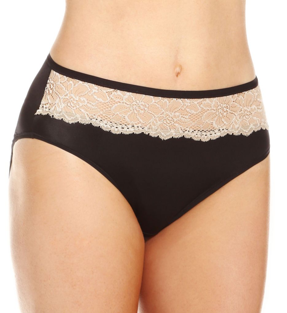 One Smooth U Comfort Indulgence Lace Hi-Cut Panty-acs