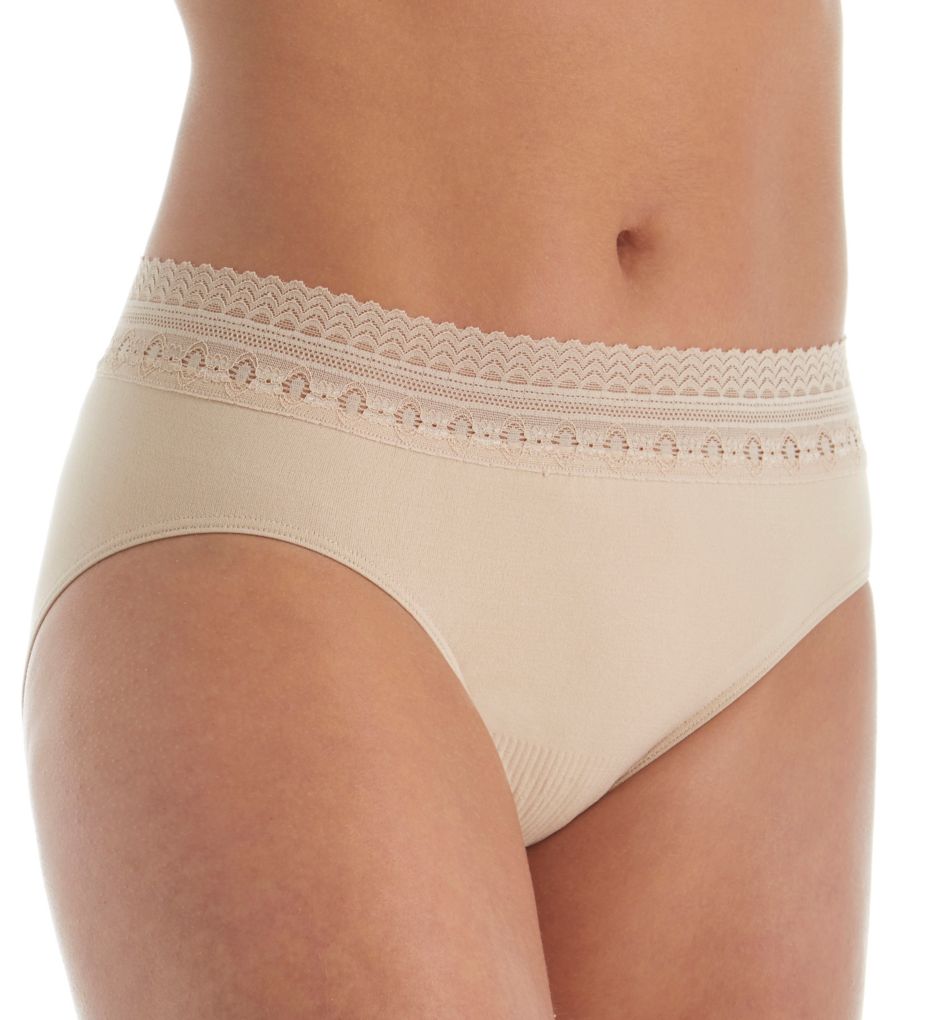 Comfort Revolution Lace Trim Hipster Panty-acs