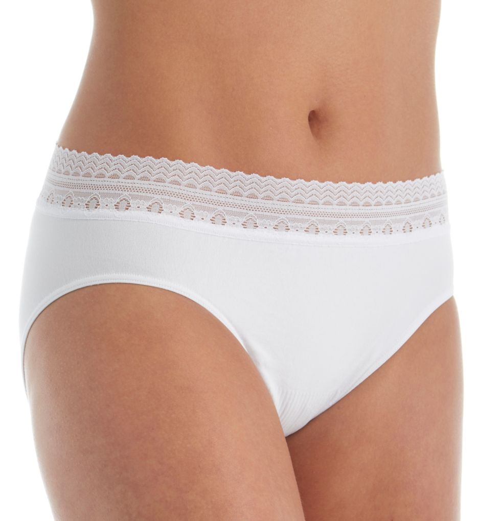 Comfort Revolution Lace Trim Hipster Panty-acs