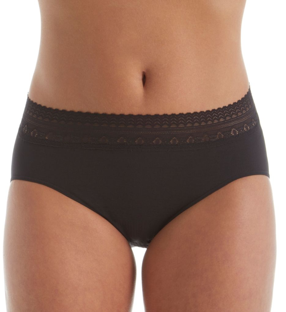 Comfort Revolution Lace Trim Hipster Panty-fs