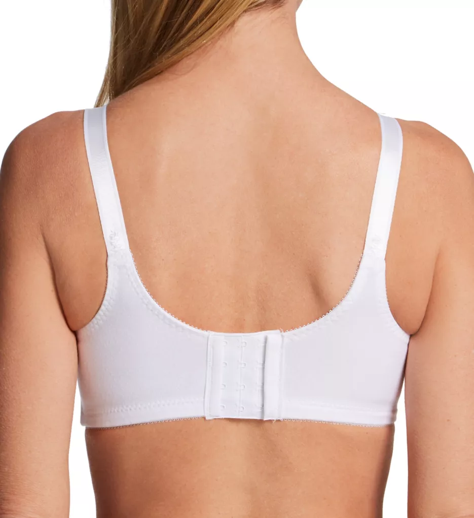 Bali Womens Double Support Spa Closure Wirefree Bra(3372)-Porcelain-40B at   Women's Clothing store