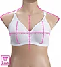 Bali Double Support Cool Comfort Cotton Wirefree Bra 3036 - Image 3
