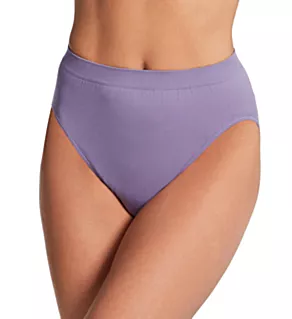 Comfort Revolution Microfiber Hi-Cut Panty Purple Shade 2 10/11