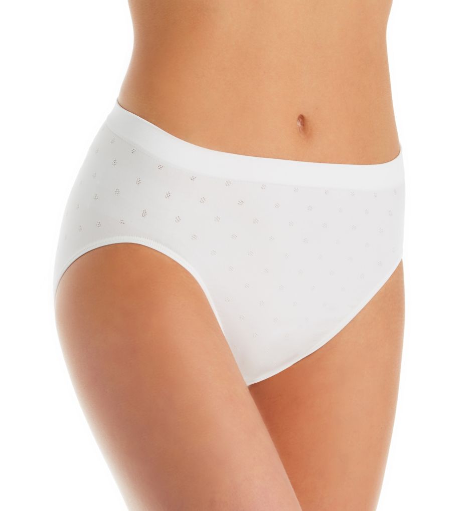 Comfort Revolution Microfiber Hi-Cut Panty-acs