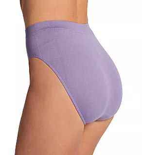 Comfort Revolution Microfiber Hi-Cut Panty Purple Shade 2 10/11