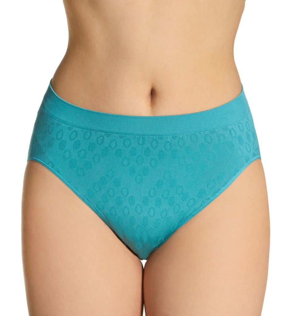 Comfort Revolution Microfiber Hi-Cut Panty-fs