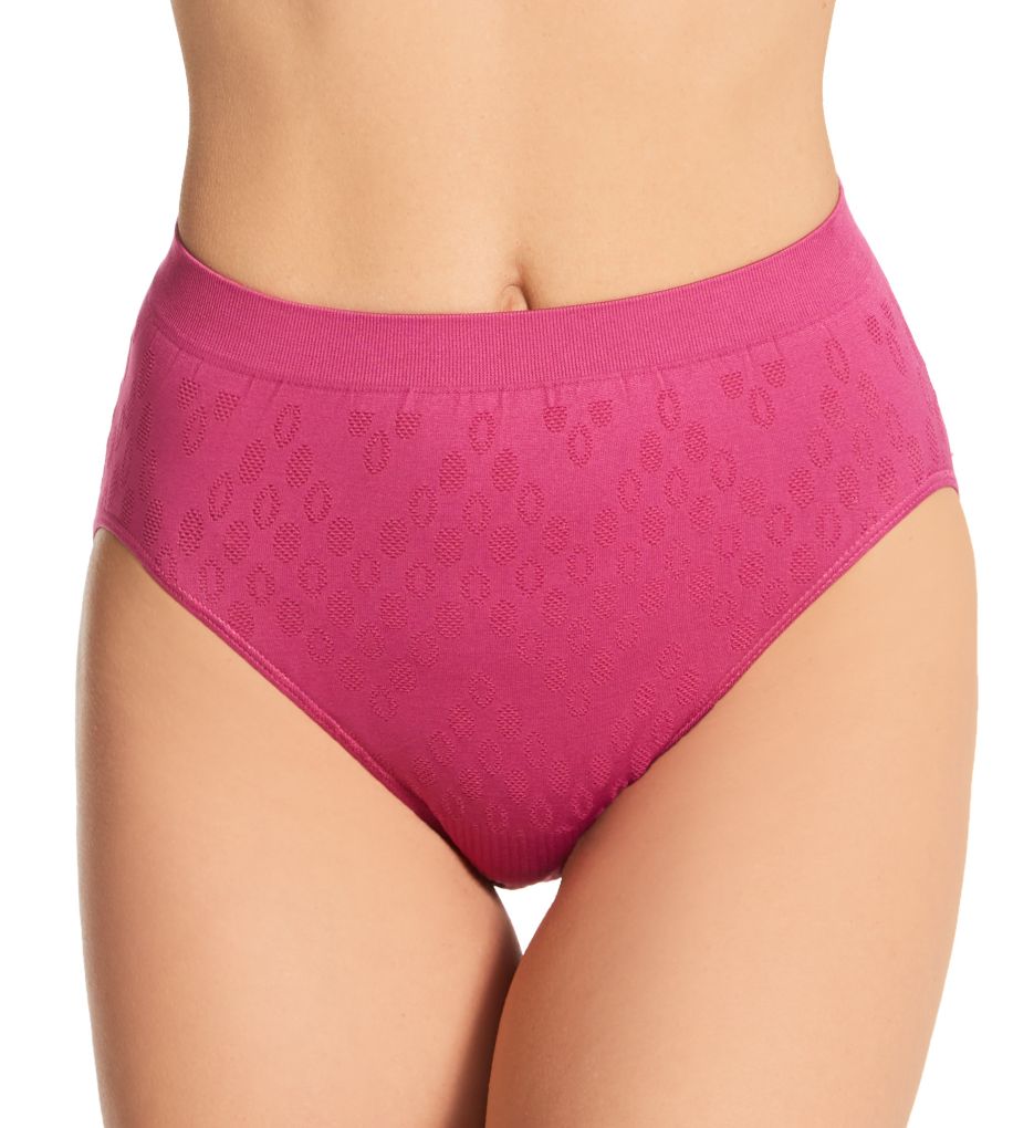 Comfort Revolution Microfiber Hi-Cut Panty-fs